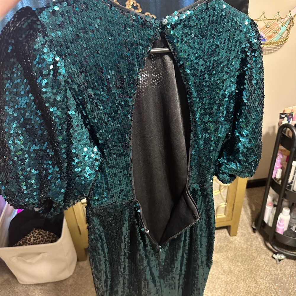 Sequin mini dress
